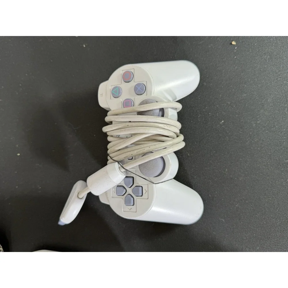 Sony PSone Slim Console Boxed Bundle w/ 2 Controllers & Cords PS1 TESTED‎